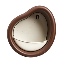 organic bird feeder 25cm chestnut brown